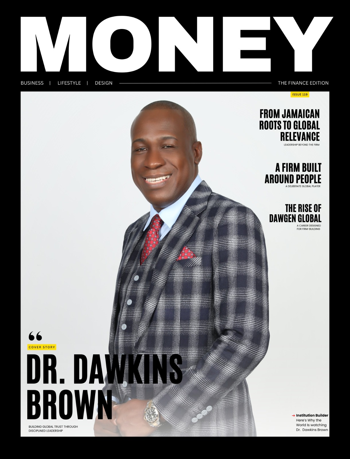 Dr. Dawkins Brown, Executive Chairman of Dawgen Global, leading a Caribbean-founded professional services firm delivering global audit, advisory, outsourcing, and AI governance services
